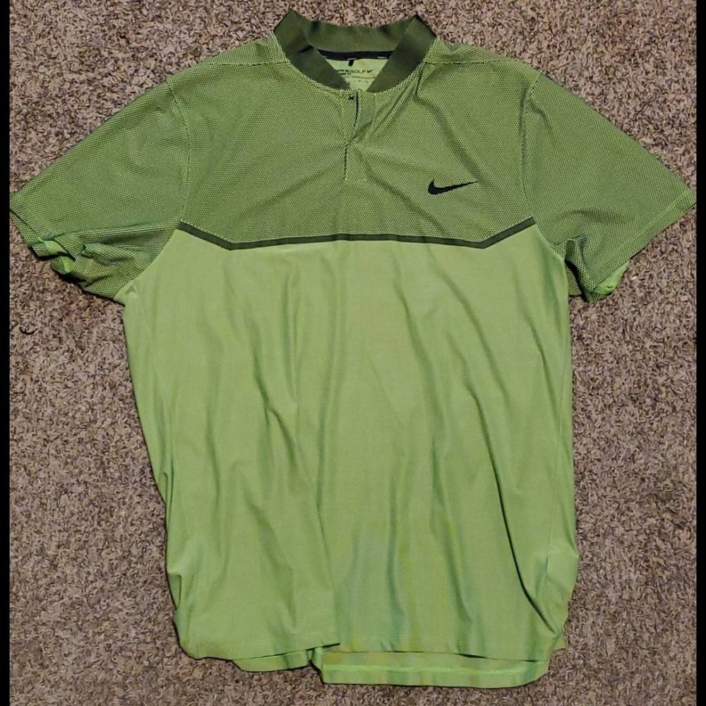 Green Nike Golf shirt